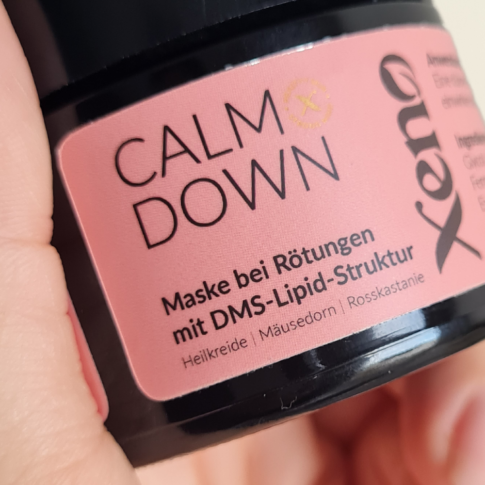 Calm Down - Beruhigende Maske bei Rötungen mit DMS-Lipid-Struktur