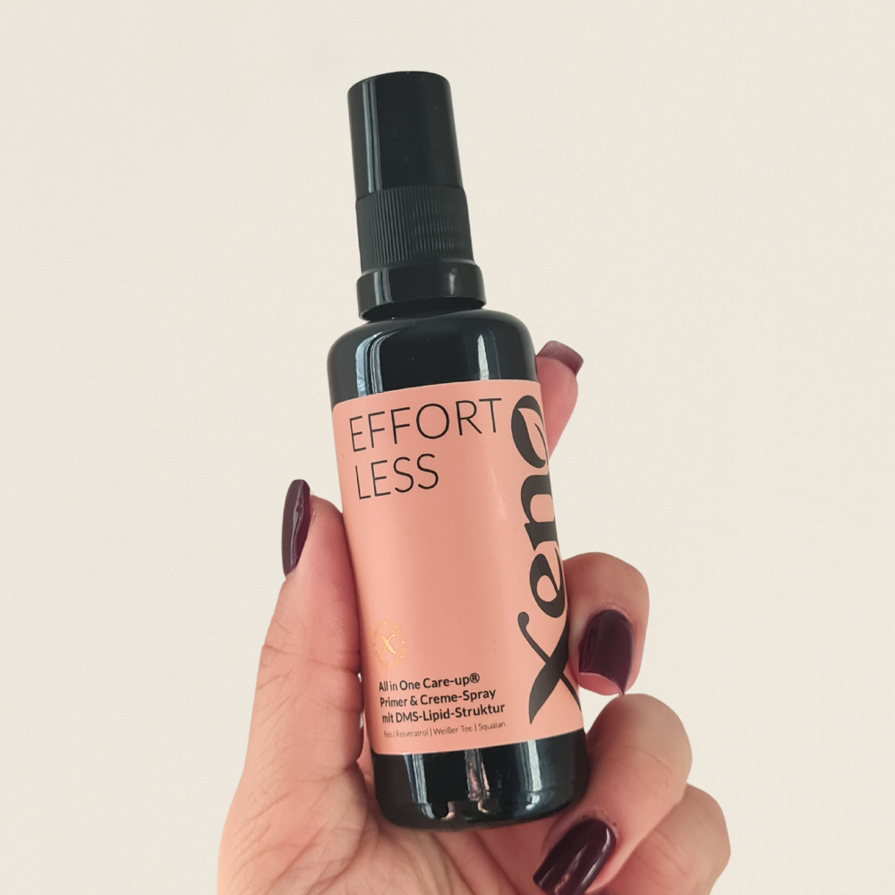 Effort Less - All in One Care-up® Primer &amp; Cream Spray with DMS lipid structure