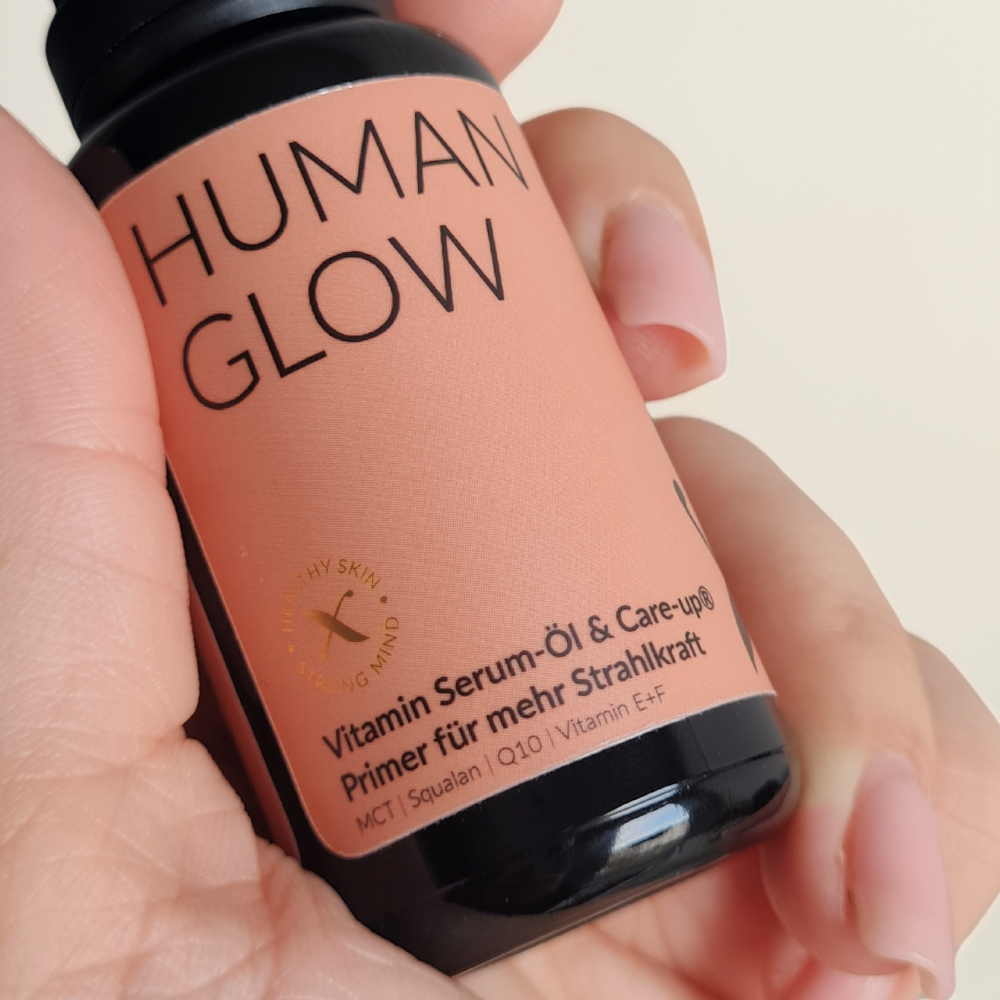 Human Glow - Vitamin Serum-Öl & Care-up® Primer für mehr Strahlkraft