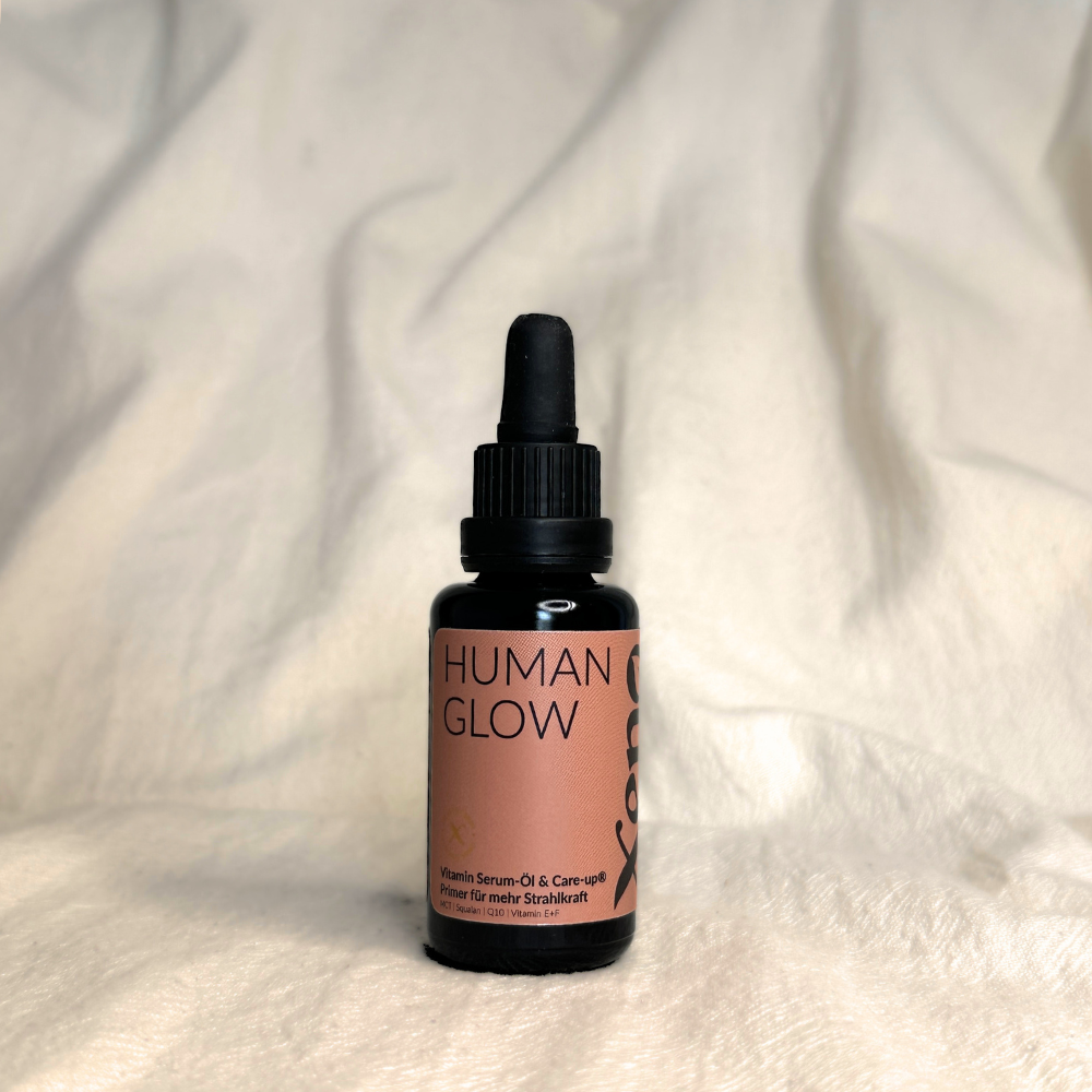 Human Glow - Vitamin Serum-Öl & Care-up® Primer für mehr Strahlkraft