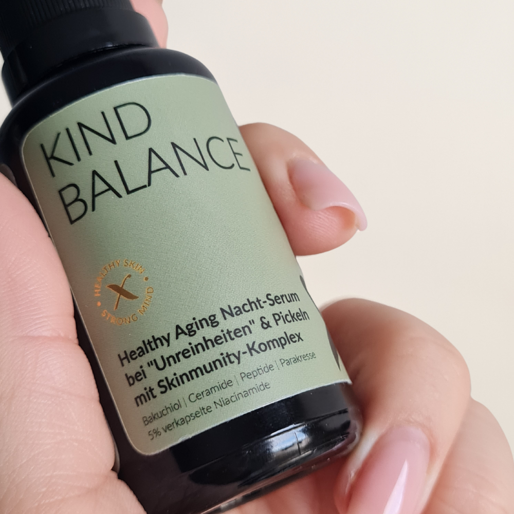 Kind Balance - Healthy Aging Nacht-Serum bei "Unreinheiten" & Pickeln