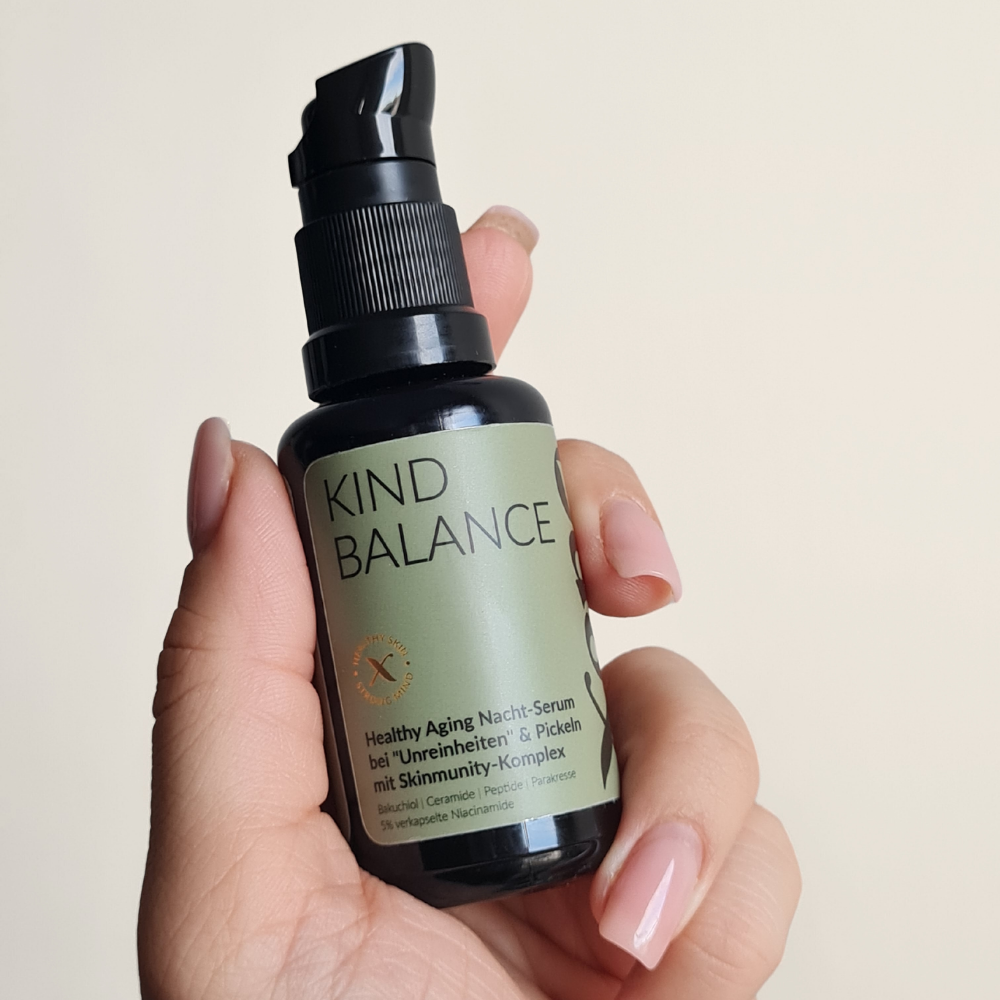 Kind Balance - Healthy Aging Nacht-Serum bei "Unreinheiten" & Pickeln