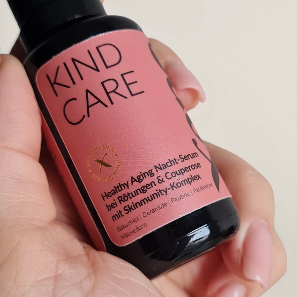 Kind Care - Healthy Aging Nacht-Serum bei Rötungen & Couperose