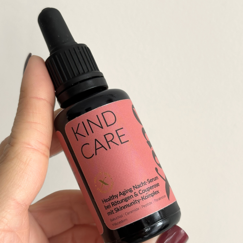 Kind Care - Healthy Aging Nacht-Serum bei Rötungen & Couperose
