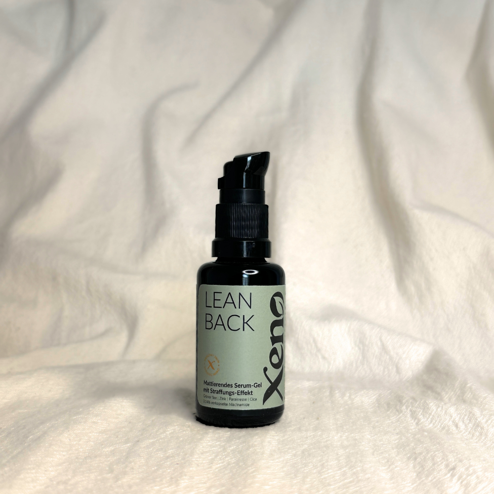 Lean Back - 2 in 1 serum gel - sebum regulating & healthy aging