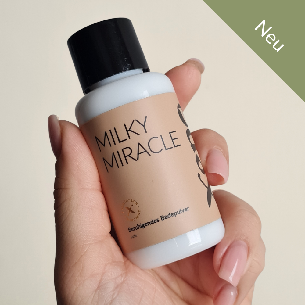 Milky Miracle - Beruhigendes Badepulver mit Hafer