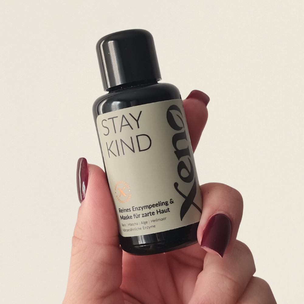 Stay Kind - Reines Enzympeeling & Maske für zarte Haut